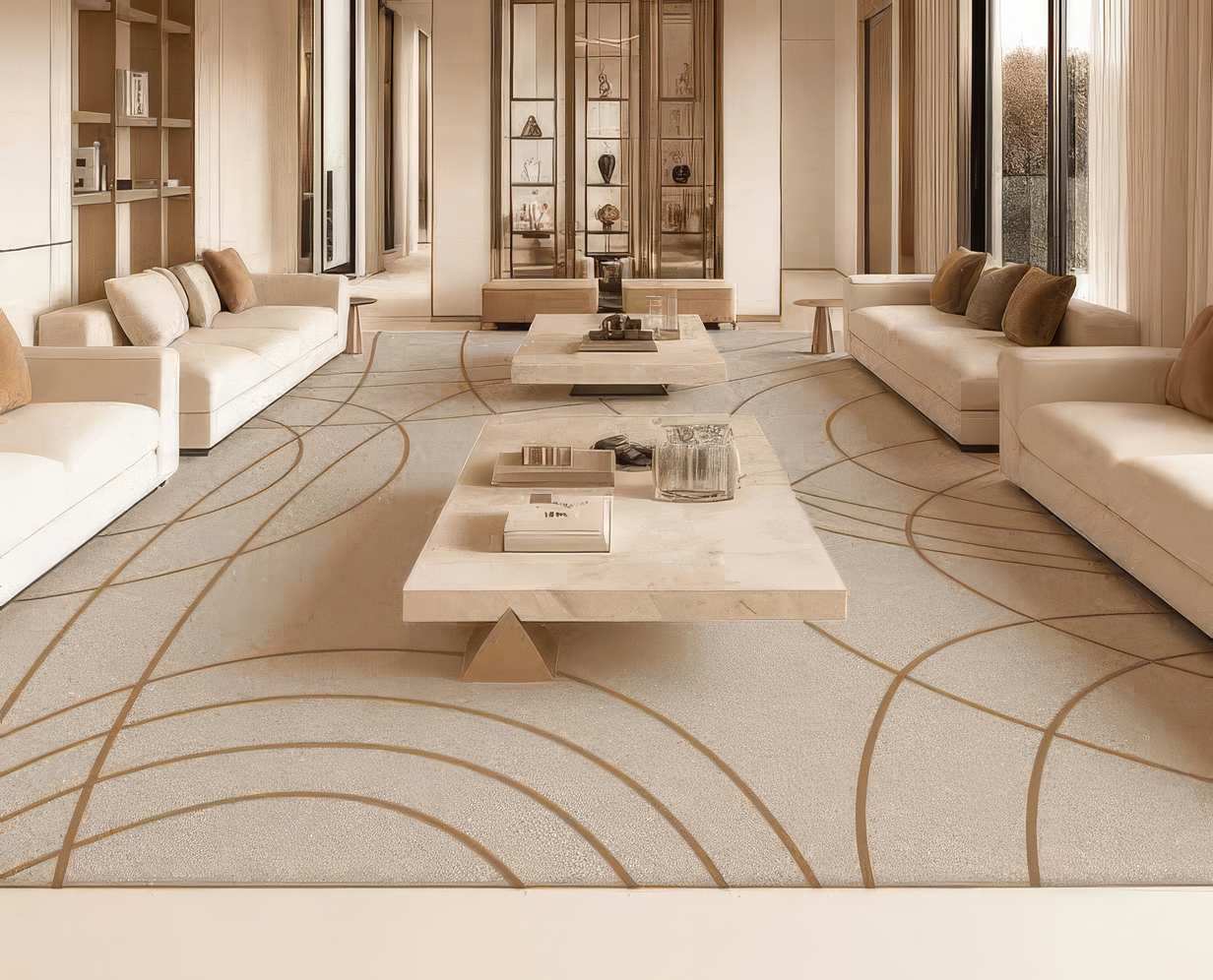 Thảm Trải Sàn Phòng Khách Cao Cấp, Sang Trọng Maison Rug