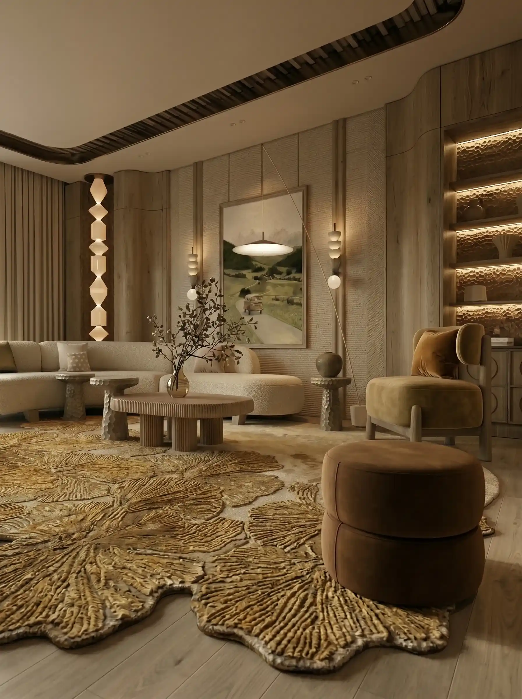 Thảm Trang Trí Ngân Hạnh
