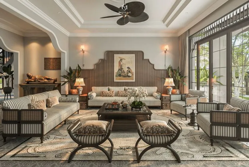 Thảm Cao Cấp Phong Cách Indochine
