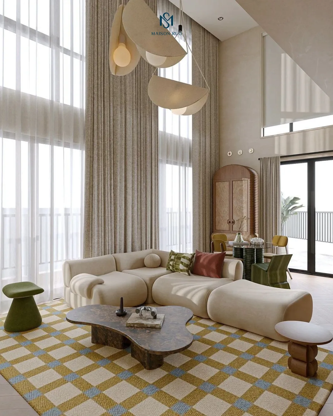 Thảm Penthouse Theo Thiết Kế Riêng
