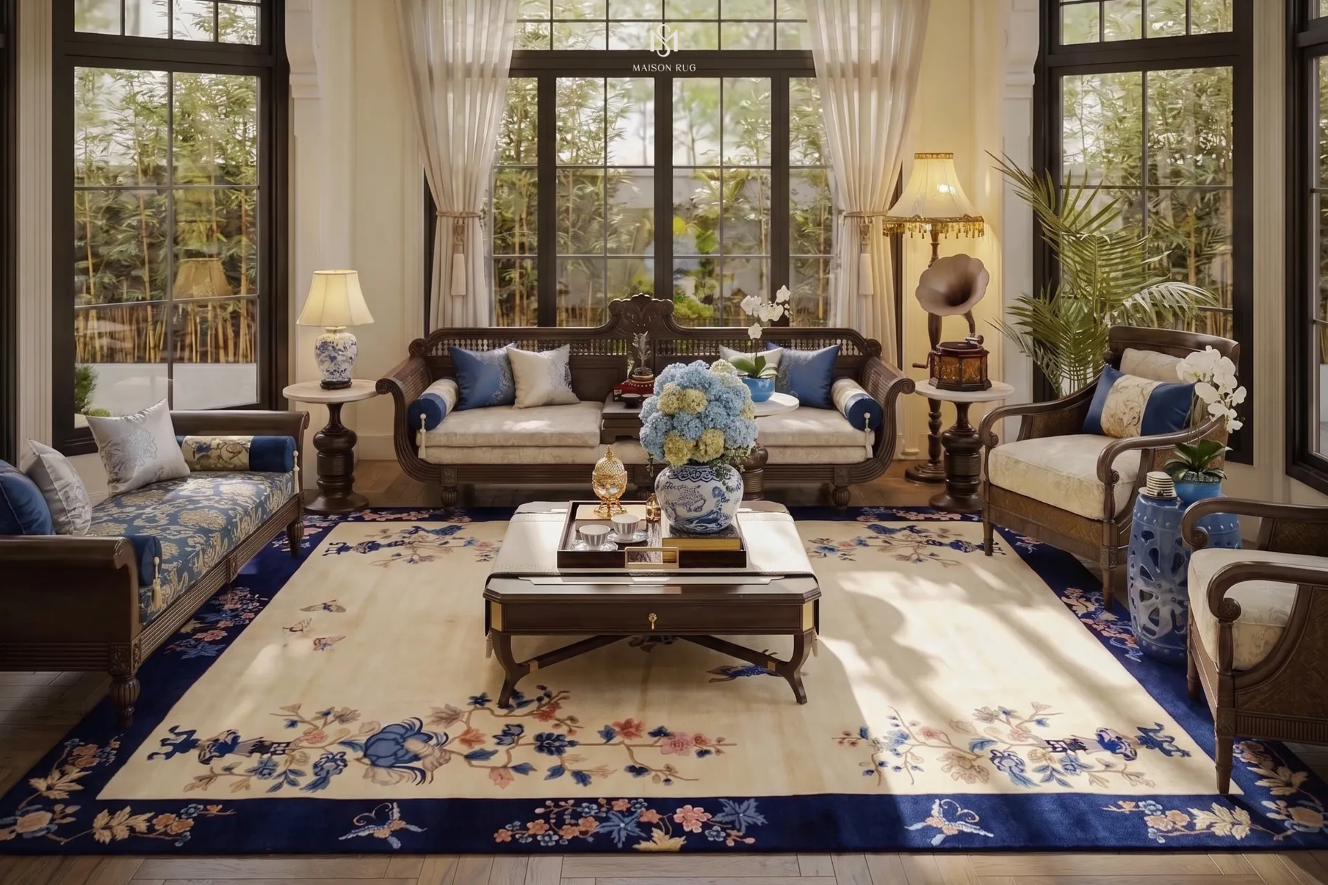 Thảm thủ công Indochine