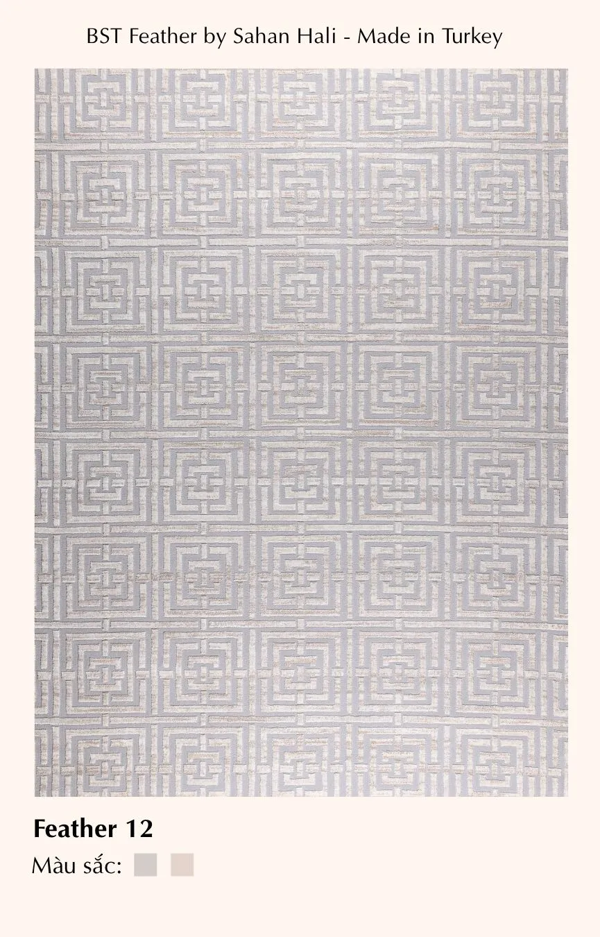Thảm Có Sẵn Feather 12