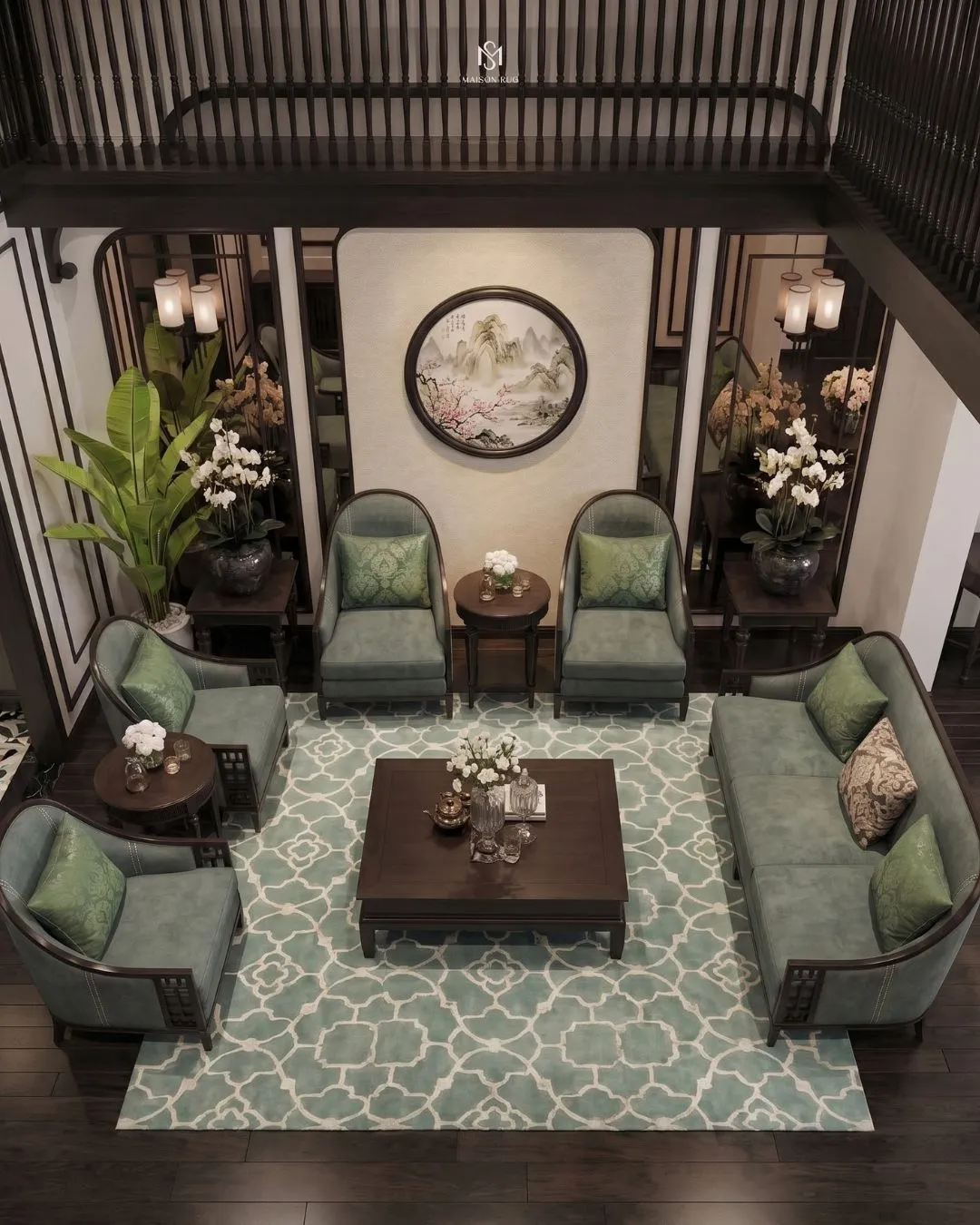 Thảm Biệt Thự Indochine